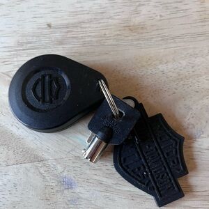 Harley-Davidson Black Keychain with Key Remote HD5931